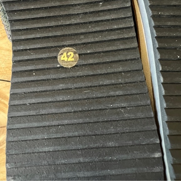 S’ BAKER LEATHER DERBY SHOES MEN 42 US 9 REPTILE WINGTIP LEATHER OFFICE MODERN - Picture 11 of 12